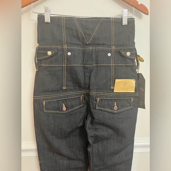 Christian Audigier High-Waisted Five-Button Skinny Stacy Denim Size 28 - Picture 8 of 15